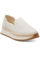 TOMS Shoes Toms Women's Jocelyn Slip-On Espadrille Sneakers - Oatmeal Suede/Deco Stitch