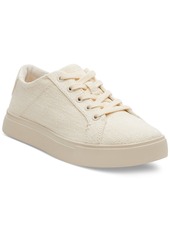 TOMS Shoes Toms Women's Kameron Lace Up Sneakers - Champagne Metallic Suede/Suede