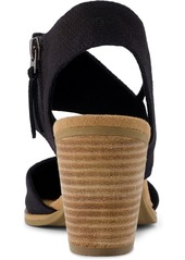 TOMS Shoes Toms Women's Majorca Closed Toe Sandal - Black Heavy Canvas