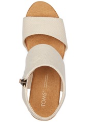 TOMS Shoes Toms Women's Majorca Platform City Sandals - Natural Basket Weave