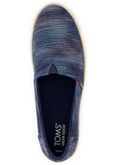 TOMS Shoes Toms Women's Valencia Espadrille Flats - Navy Novelty