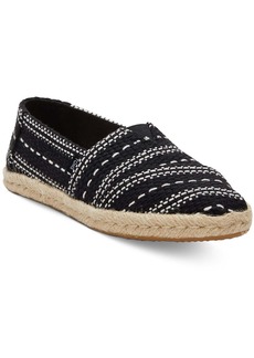 TOMS Shoes Womens Espadrille Slip On Loafers