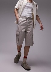 Topman Cotton Cargo Bermuda Shorts