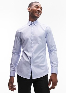 Topman Formal Stretch Button-Up Shirt