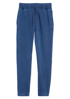 Topman Men's Cotton Joggers in Mid Blue at Nordstrom