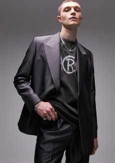 Topman Modern Fit Tonic Suit Jacket in Grey at Nordstrom Rack