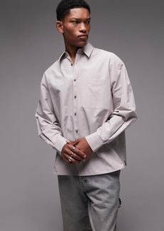 Topman Oversize Button-Up Shirt