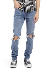 Topman Polly Blowout Ripped Skinny Fit Jeans