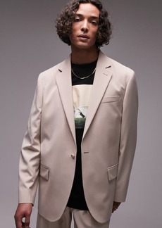 Topman Relaxed Fit Suit Jacket