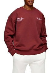 Topman Signature Graphic Sweatshirt