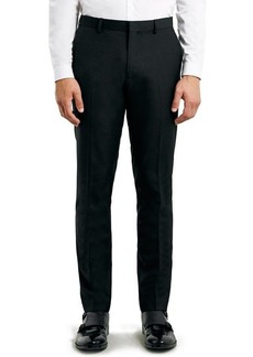 Topman Skinny Fit Black Suit Trousers at Nordstrom