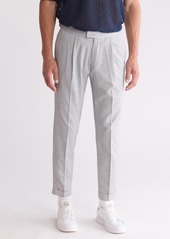 Topman Tapered Trousers in Navy at Nordstrom Rack