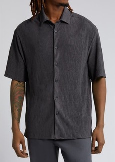 Topman Textured Button-Up Shirt