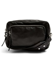Topshop Levi Leather Crossbody Bag