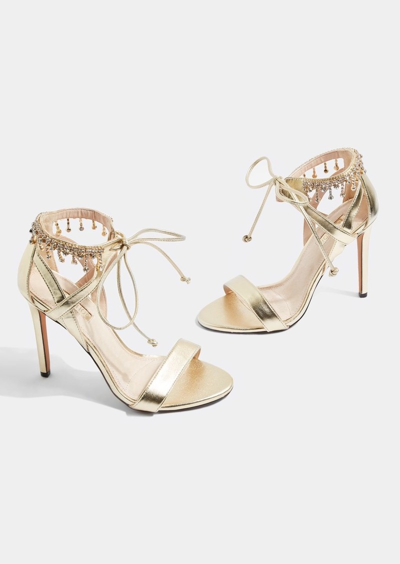 fawn studded platform sandal topshop