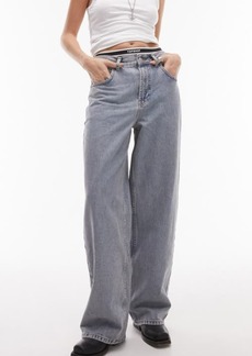 Topshop '90s Relaxed Straight Leg Jeans
