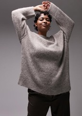 Topshop Curve Exposed Seam Sweater