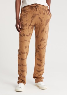 Topshop Drawstring Cotton Joggers in Brown at Nordstrom Rack