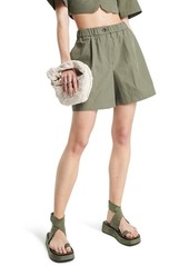 Topshop Editor Shorts in Brown at Nordstrom