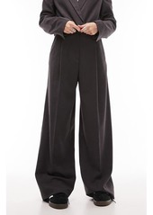 Topshop High Waist Wide Leg Trousers