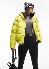 Topshop Hooded Puffer Jacket