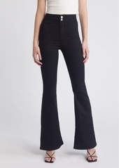 Topshop Joni Flare Leg Jeans