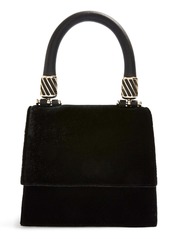 topshop velvet bag