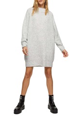Topshop Oversize Long Sleeve Mini Sweater Dress