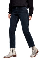 Topshop Raw Hem Crop Straight Leg Jeans (Regular & Petite)