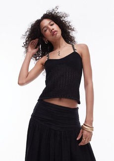 Topshop Shell Strap Sweater Camisole
