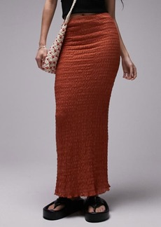 Topshop Textured Knit Skirt
