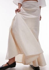 Topshop Tiered Maxi Skirt