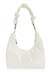 Topshop Weave String Grab Shoulder Bag in White at Nordstrom