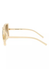 Tory Burch 57MM Square Sunglasses