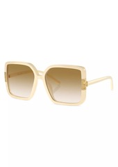 Tory Burch 57MM Square Sunglasses