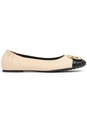 Tory Burch 10mm Claire Leather Ballerina Flats