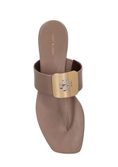 Tory Burch 10mm Georgia Leather Thong Sandals