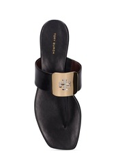 Tory Burch 10mm Georgia Leather Thong Sandals