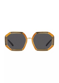 Tory Burch 52MM Geometric Sunglasses