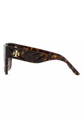 Tory Burch 52MM Square Sunglasses