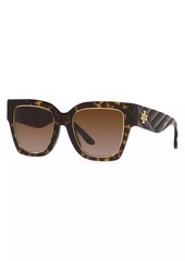 Tory Burch 52MM Square Sunglasses