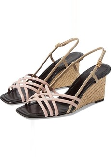 Tory Burch 75 mm Multi Strap Wedge Sandals