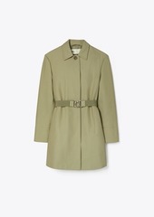 Tory Burch Belted Twill Coat