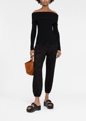 Tory Burch broderie anglaise cotton trousers