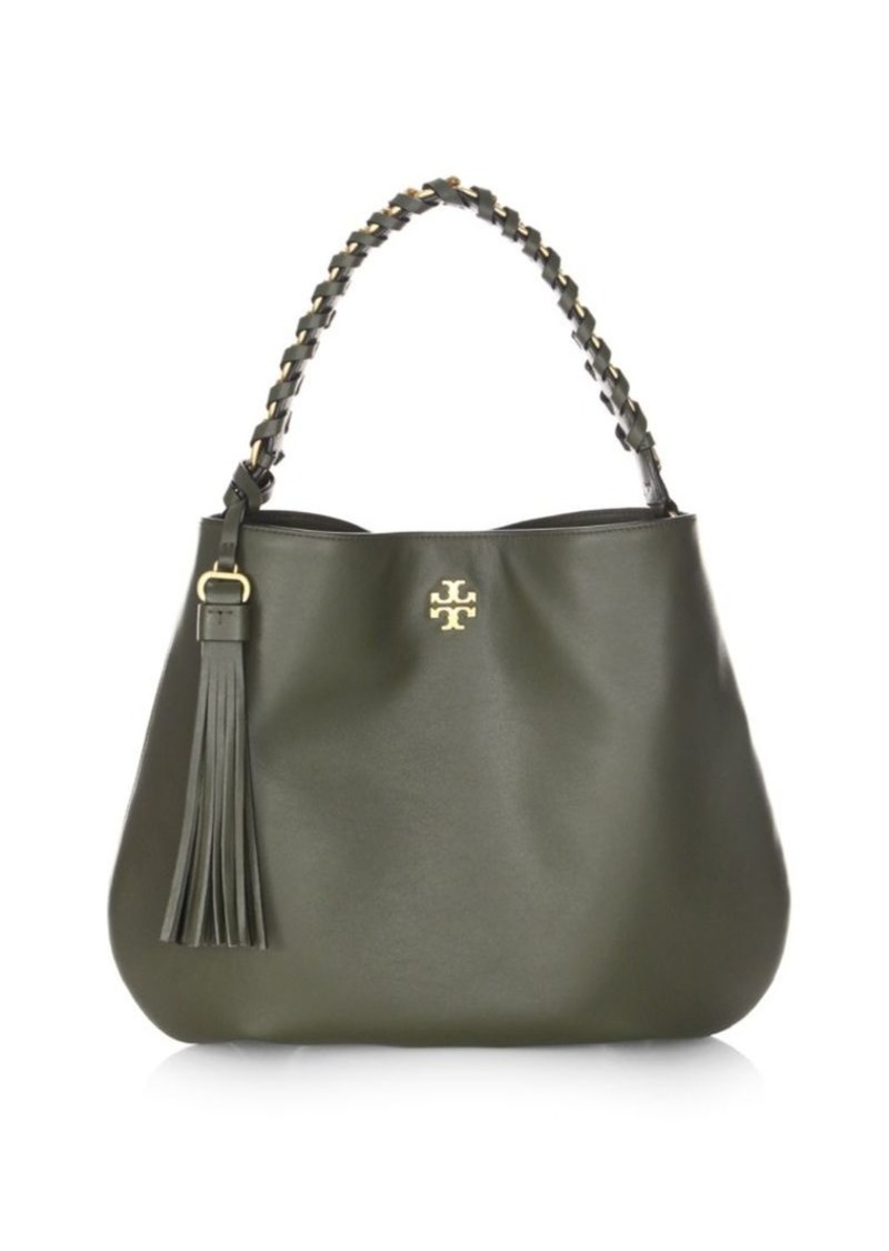 Tory Burch Brooke Leather Hobo Bag | Handbags