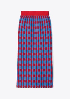 Tory Burch Bubble Stripe Skirt
