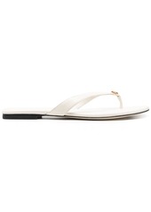 Tory Burch Capri leather flip flops