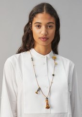 Tory Burch Charm Long Necklace