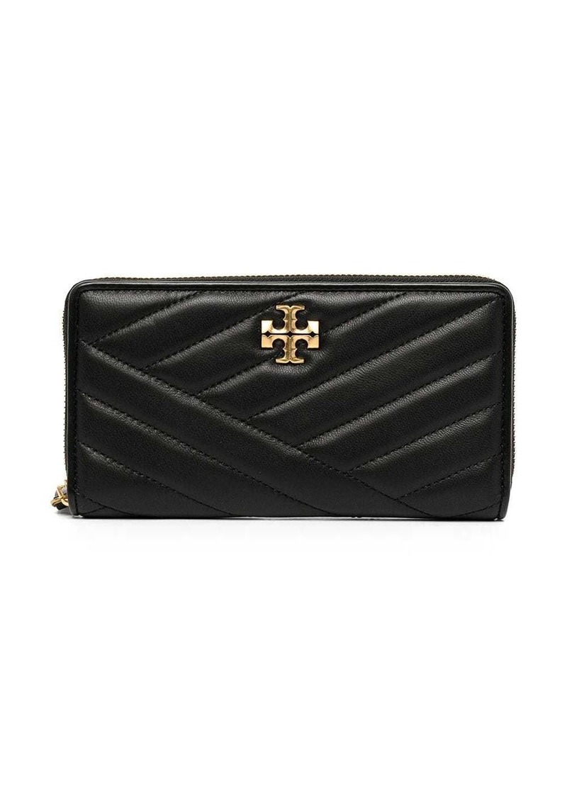 Tory Burch chevron-quilted continental wallet