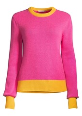 Tory Burch Colorblock Cashmere Sweater